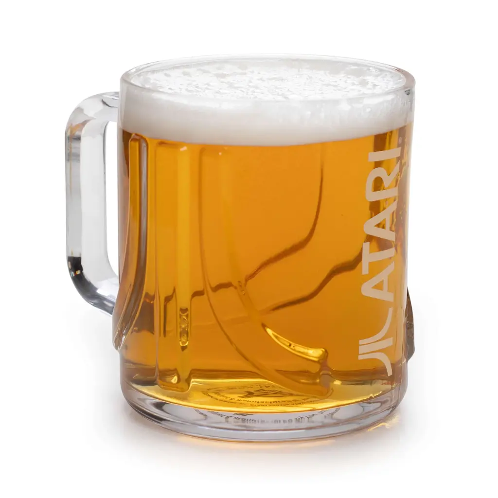Atari Atari - 3D logo - beer/soda glass - 600ml