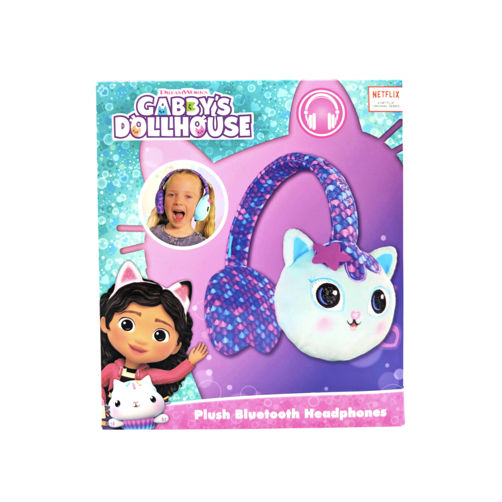 Gabby's Dollhouse Gabby's Dollhouse - Mercat - plush bluetooth headphones