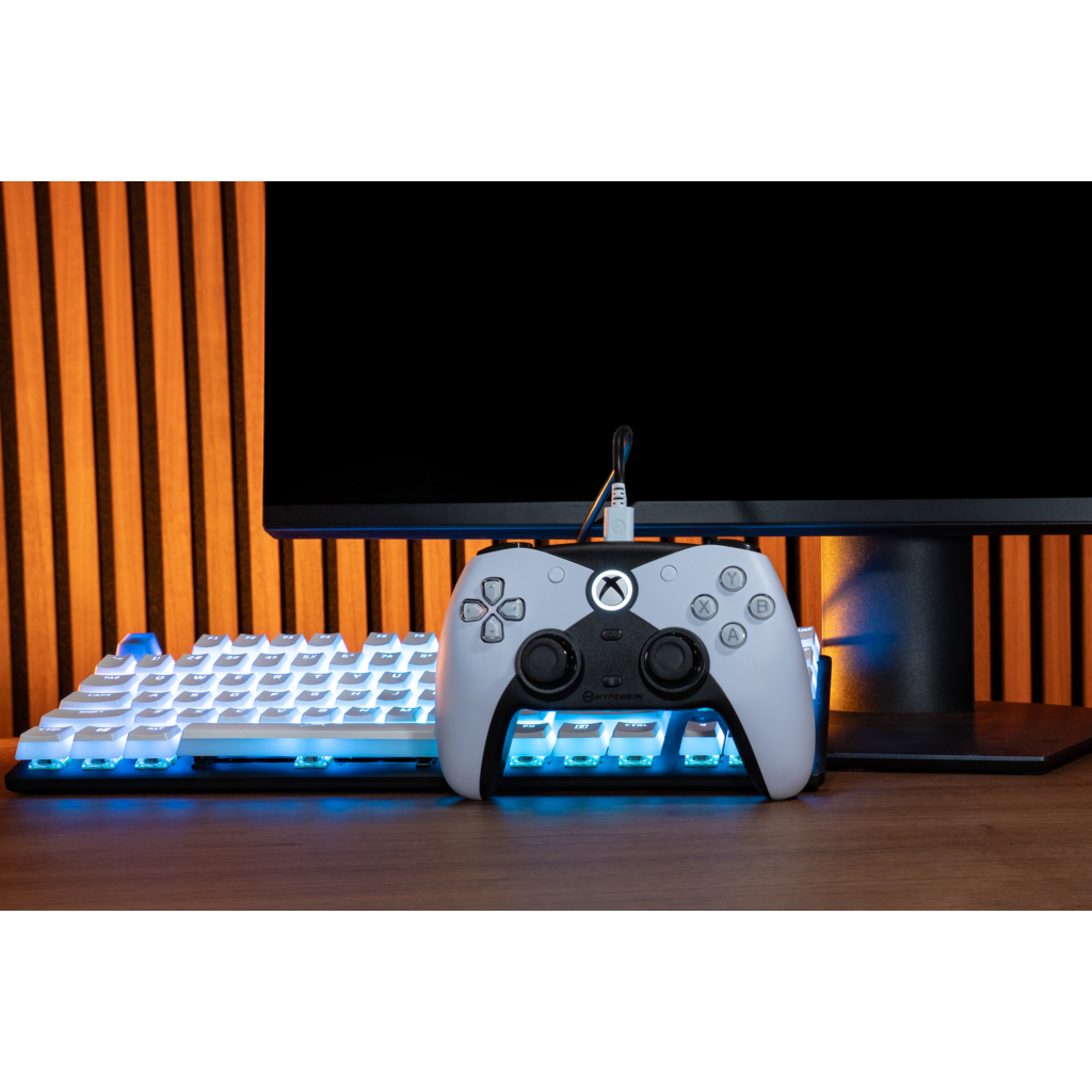 Hyperkin Hyperkin - Competitor Wired Controller voor Xbox X | S | One en Windows 11|10 (wit)
