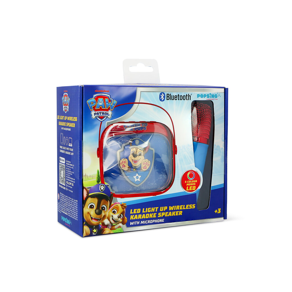 Paw Patrol Paw Patrol - bluetooth karaoke set