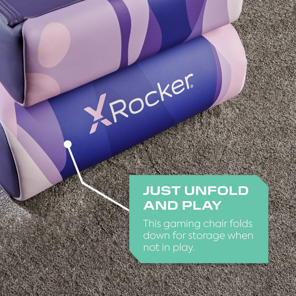 X Rocker Gaming chair - Lava - video rocker - pink (X Rocker)