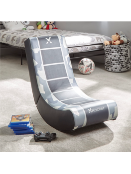 X Rocker Gaming chair - Geo camo - video rocker - grey (X Rocker)