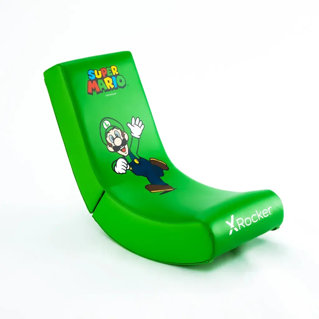 Super Mario Gaming chair - Luigi - Nintendo All Star rocker (X Rocker)