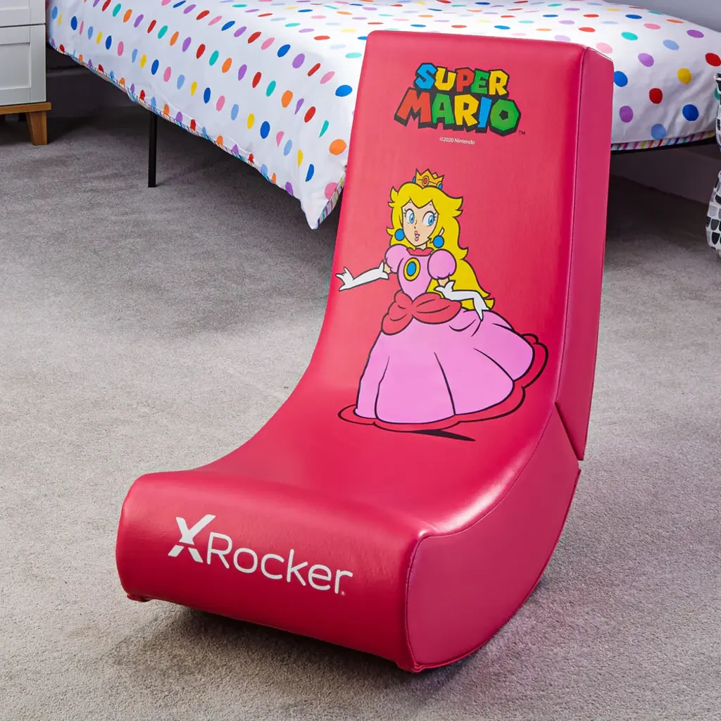Super Mario Gaming chair - Peach - Nintendo All Star rocker (X Rocker)
