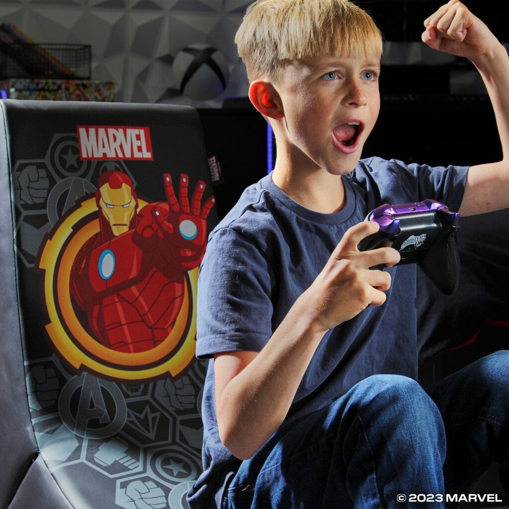 Marvel Gaming chair - Iron Man - Marvel hero rocker (X Rocker)