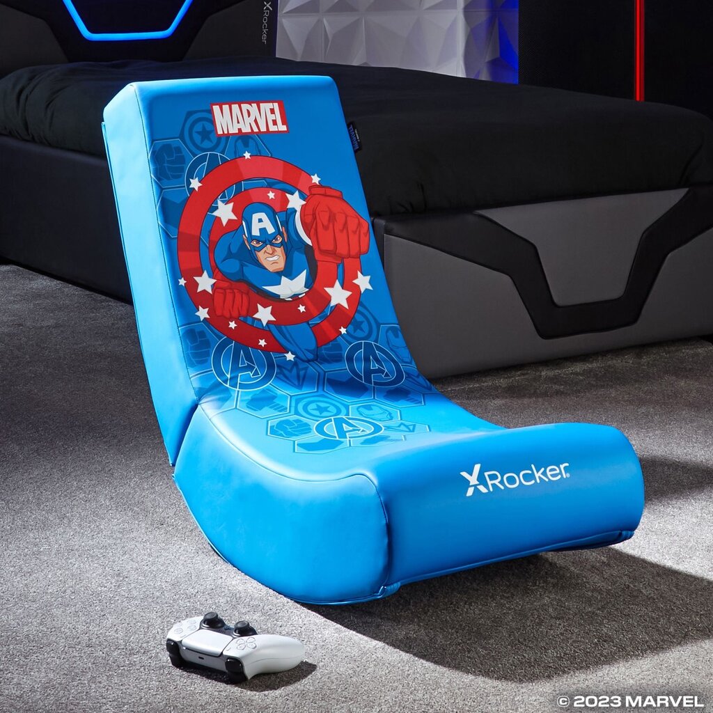 Marvel Gamestoel - Captain America - Marvel hero rocker (X Rocker)