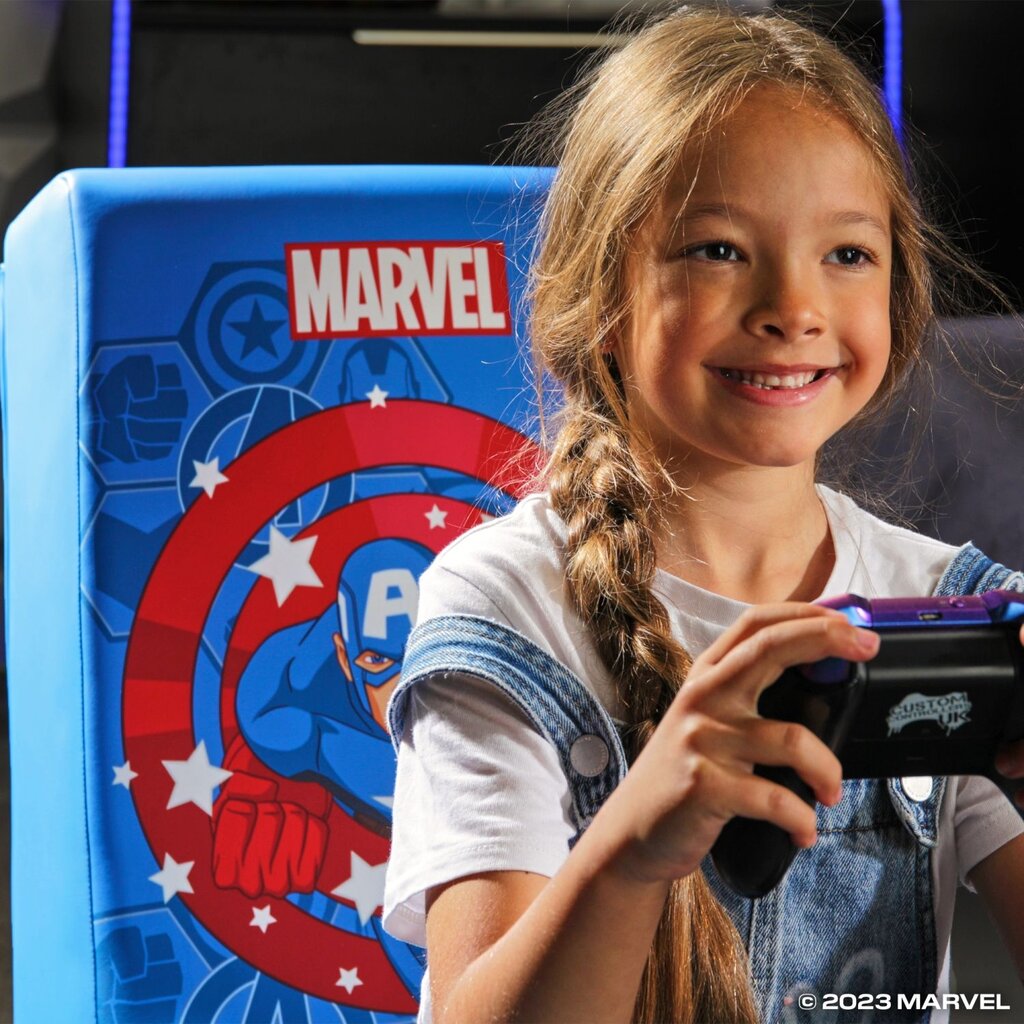 Marvel Gamestoel - Captain America - Marvel hero rocker (X Rocker)