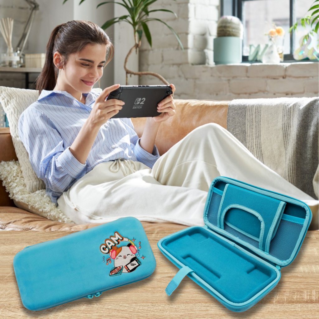 Squishmallows Squishmallows - Cam - pluche beschermcase - Switch 2 (Switch/Oled)