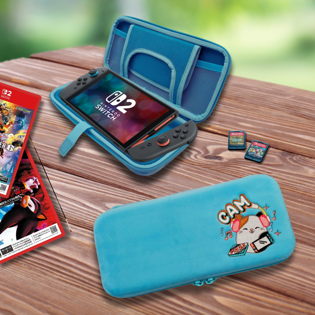 Squishmallows Squishmallows - Cam - pluche protection case - Switch 2 (Switch/Oled)