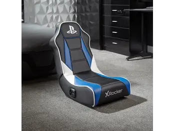 PlayStation Gaming chair - PlayStation Geist 2.1 - floor rocker - white/blue (X Rocker)