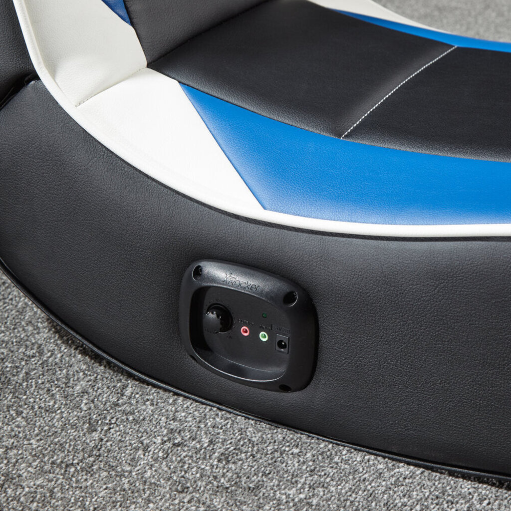 PlayStation Gamestoel - PlayStation Geist 2.1 - floor rocker - zwart/blauw (X Rocker)