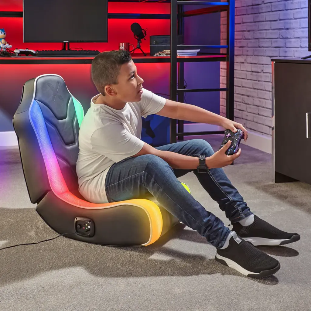 X Rocker Gaming chair - Chimera RGB Neo Motion 2.0 - floor rocker (X Rocker)