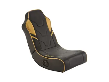 X Rocker Gamestoel - Shadow 2.0 - floor rocker – zwart/goud