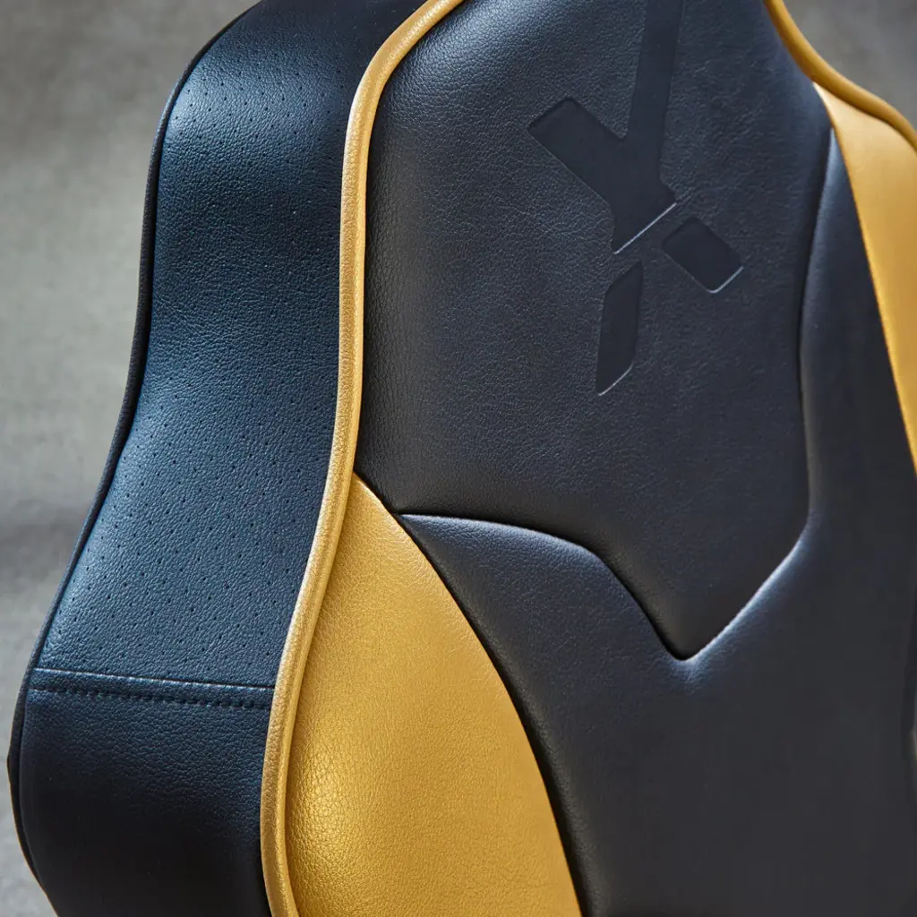 X Rocker Gaming chair - Shadow 2.0 - floor rocker – black/gold (X Rocker)