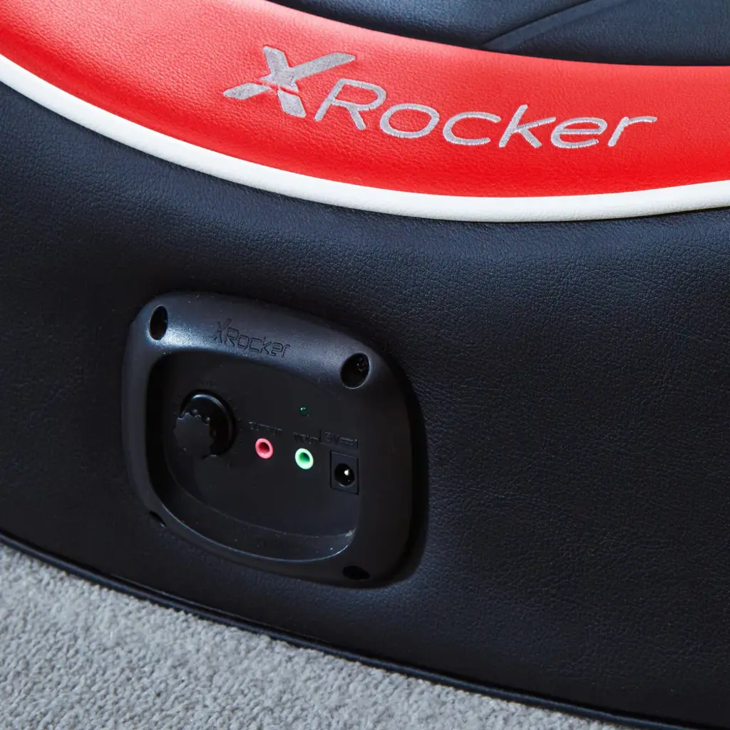 X Rocker Gamestoel - Shadow 2.0 - floor rocker – zwart/rood (X Rocker)