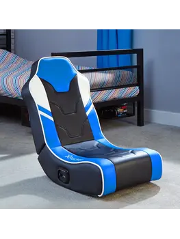 X Rocker Gaming chair - Shadow 2.0 - floor rocker – black/blue (X Rocker)