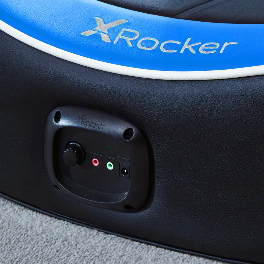 X Rocker Gaming chair - Shadow 2.0 - floor rocker – black/blue (X Rocker)