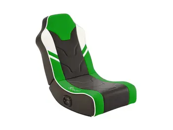 X Rocker Gaming chair - Shadow 2.0 - floor rocker – black/green (X Rocker)