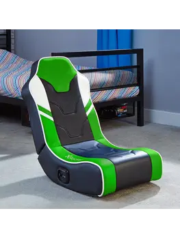 X Rocker Gaming chair - Shadow 2.0 - floor rocker – black/green (X Rocker)
