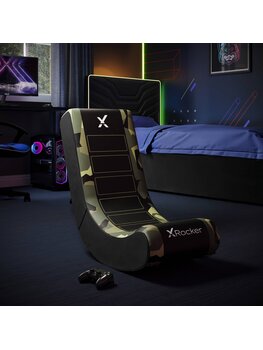 X Rocker Gaming chair - Geo camo - video rocker - green (X Rocker)