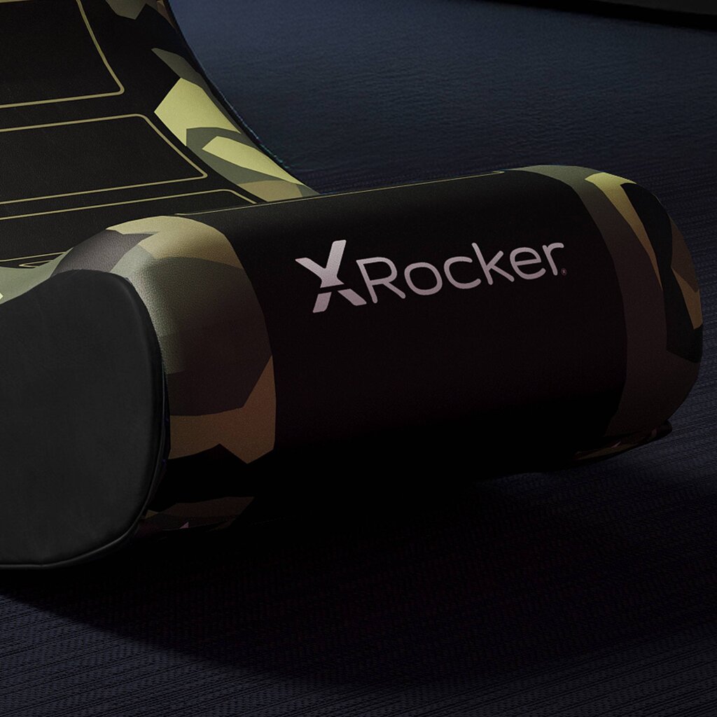 X Rocker Gamestoel - Geo camo - video rocker - groen (X Rocker)