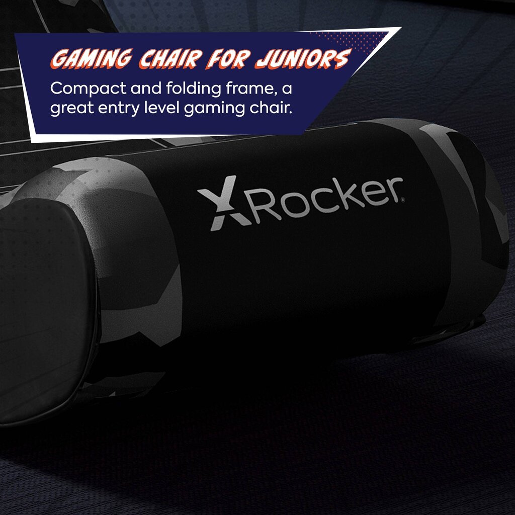 X Rocker Gaming chair - Geo camo - video rocker - grey (X Rocker)
