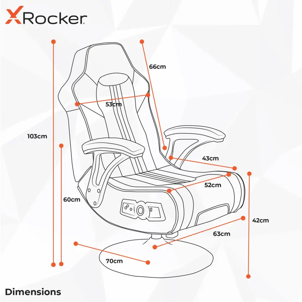 X Rocker Gaming chair - Torque 2.1 (X Rocker)
