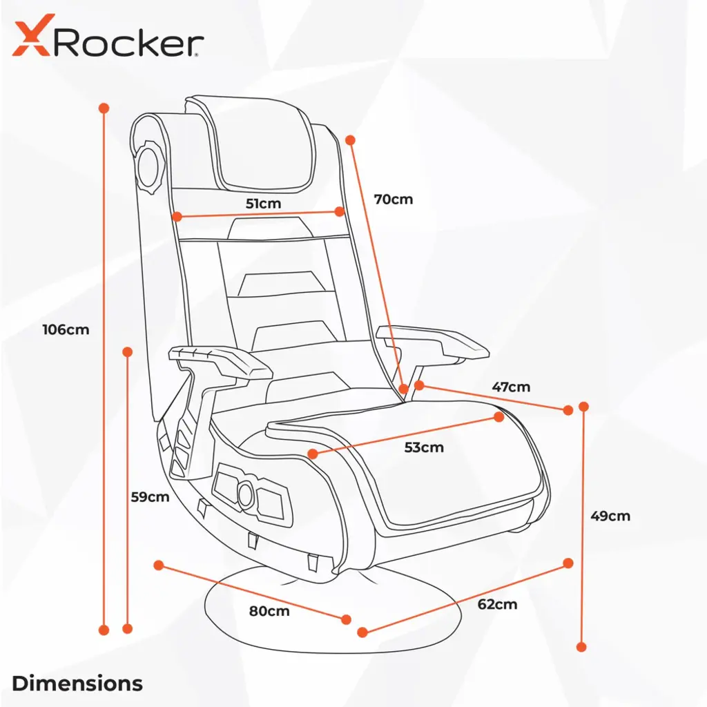 X Rocker Gamestoel - X-Pro 4.1 (X Rocker)