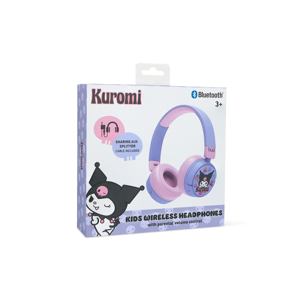 Hello Kitty Kuromi - junior bluetooth koptelefoon