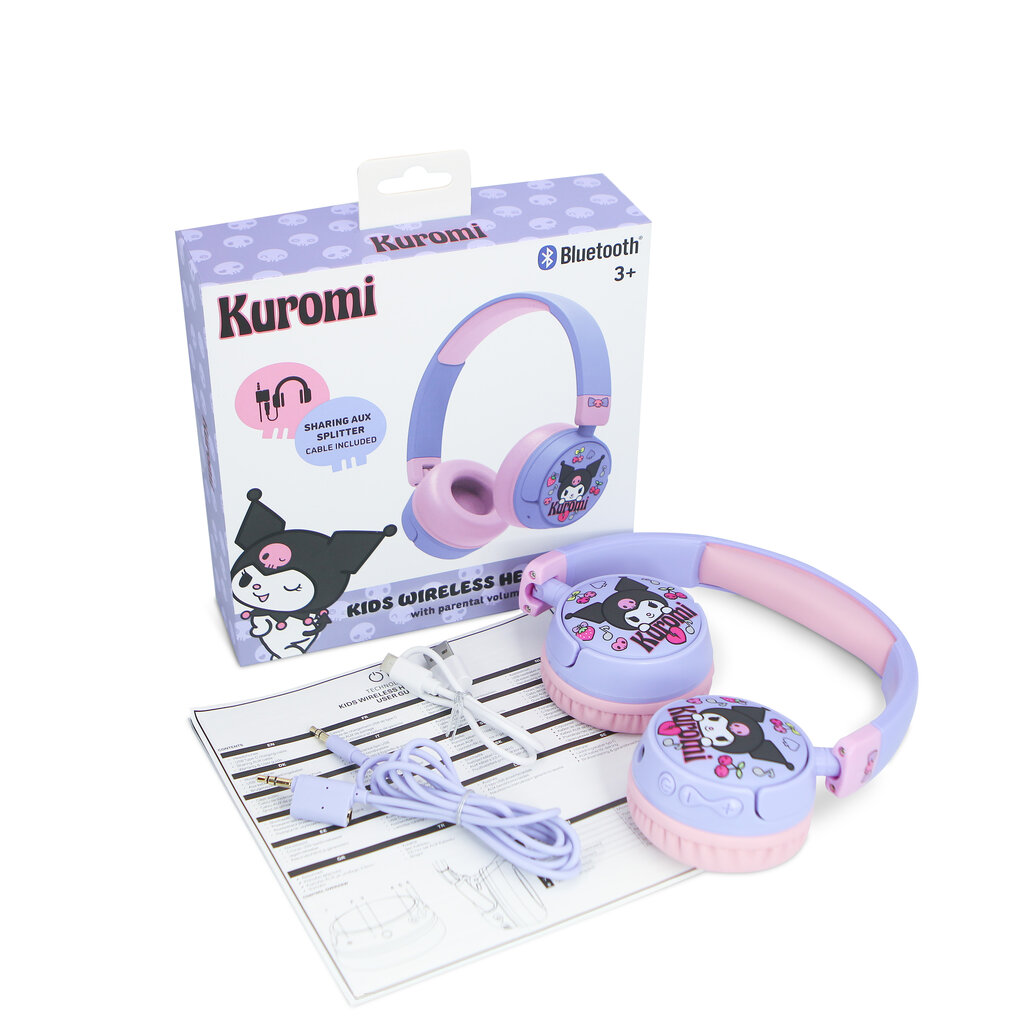 Kuromi Kuromi - junior bluetooth koptelefoon