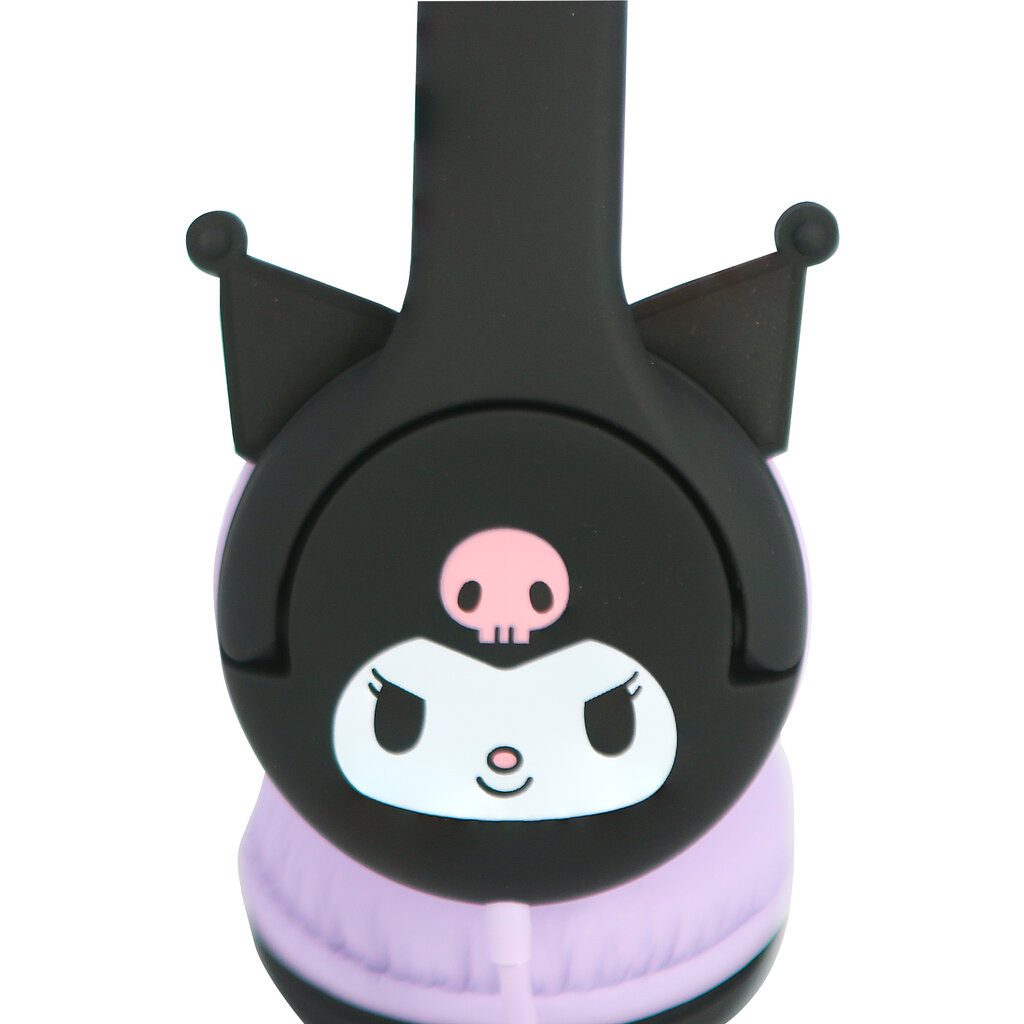 Hello Kitty Kuromi - kinderkoptelefoon met oortjes (junior)