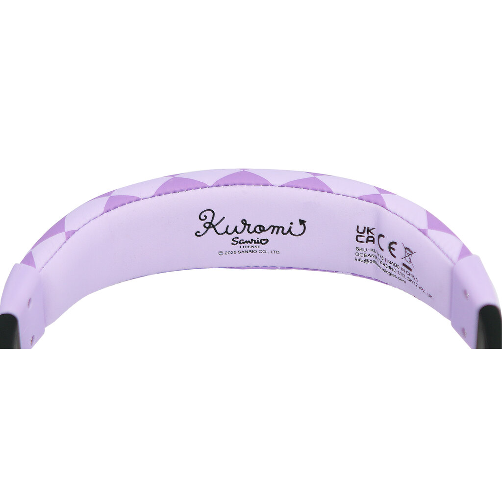 Hello Kitty Kuromi - kinderkoptelefoon met oortjes (junior)