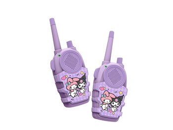 Hello Kitty Kuromi - walkie talkie set