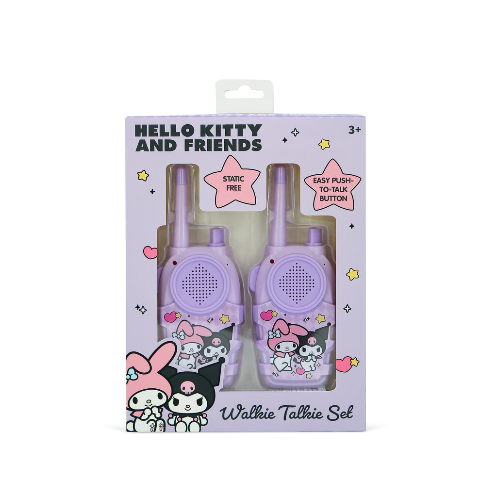 Hello Kitty Kuromi - walkie talkie set