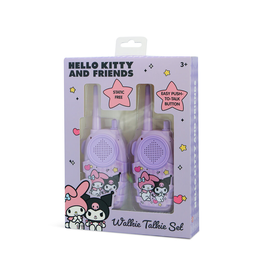 Hello Kitty Kuromi - walkie talkie set