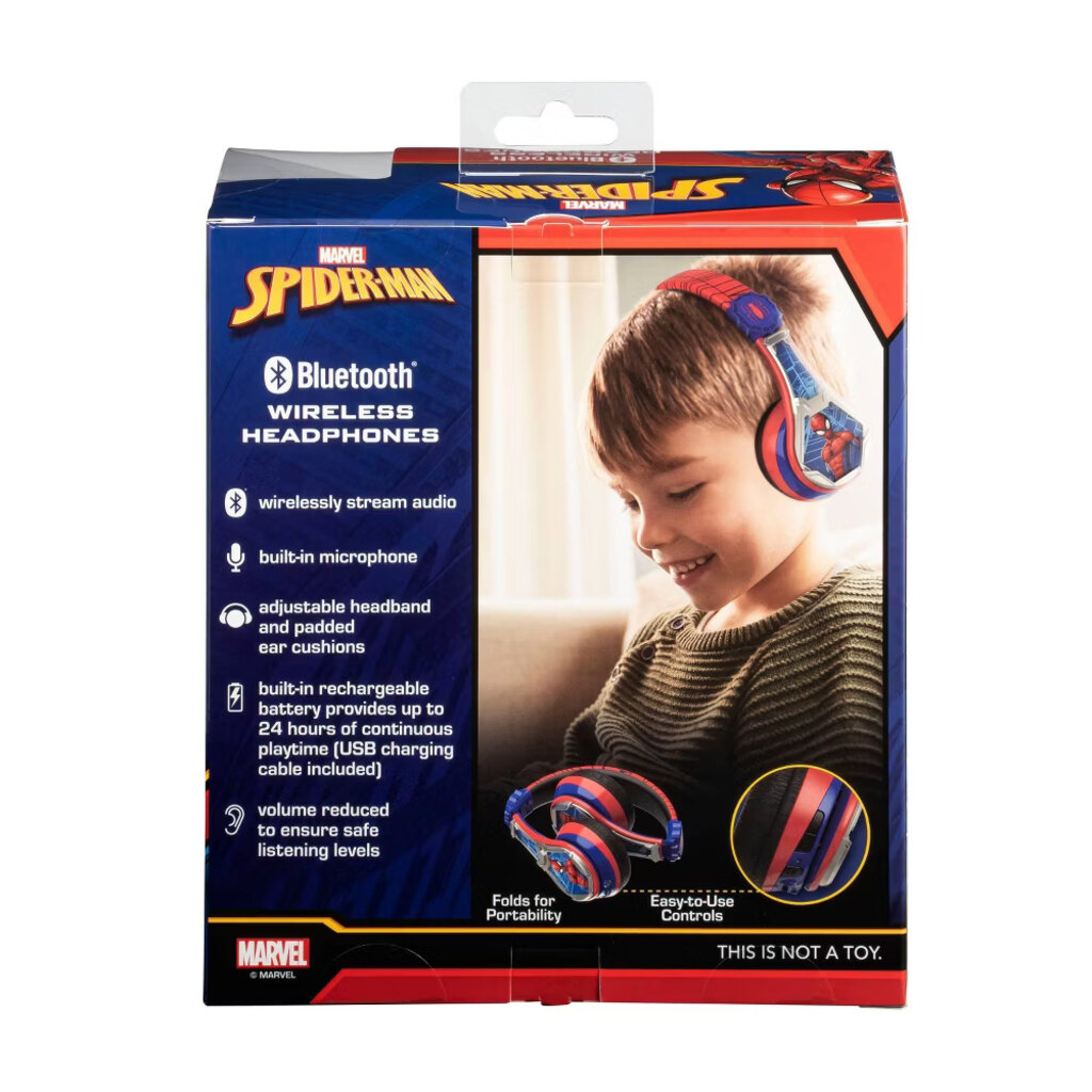 Spiderman Spiderman - Hero - junior bluetooth koptelefoon