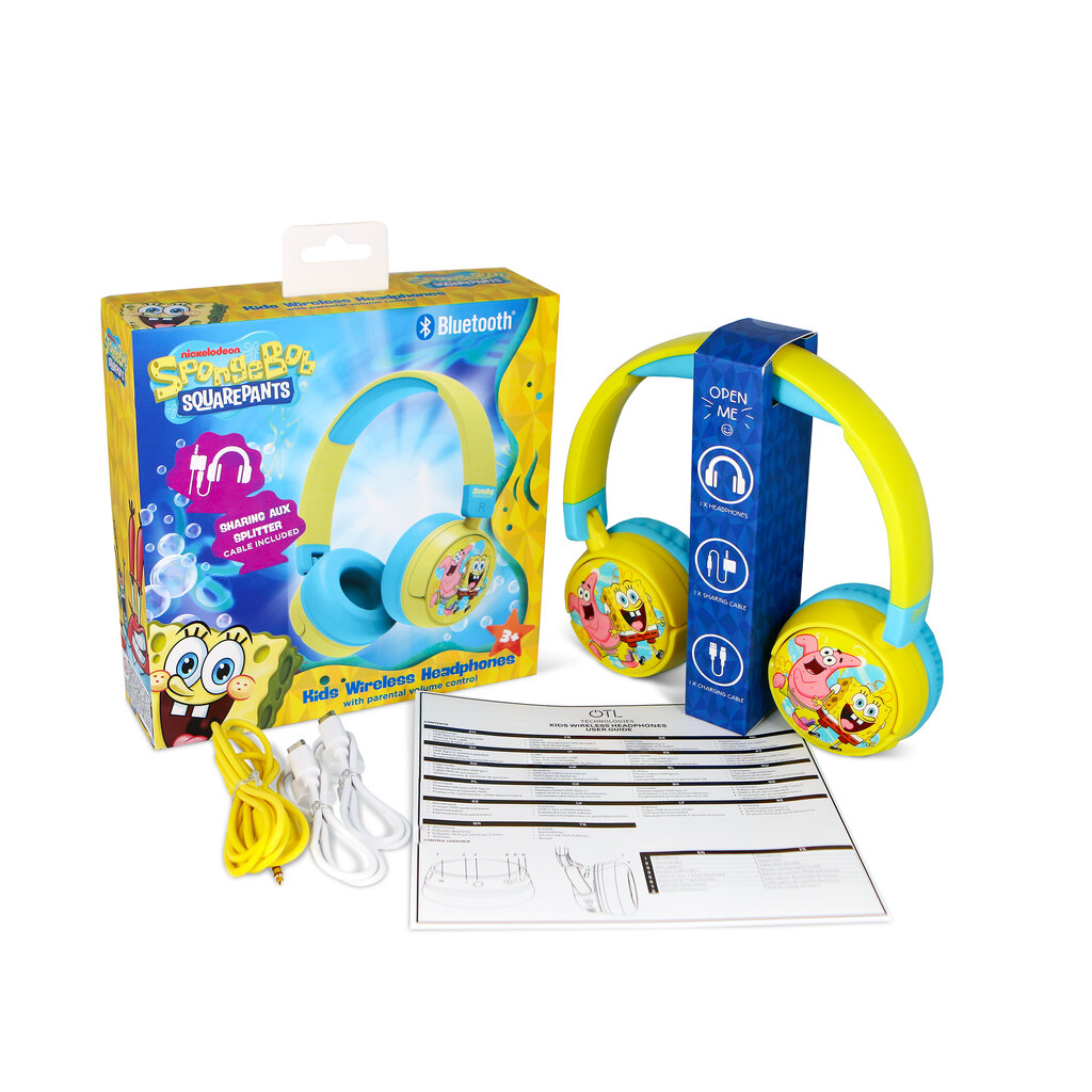 Sponge Bob Sponge Bob - junior bluetooth koptelefoon