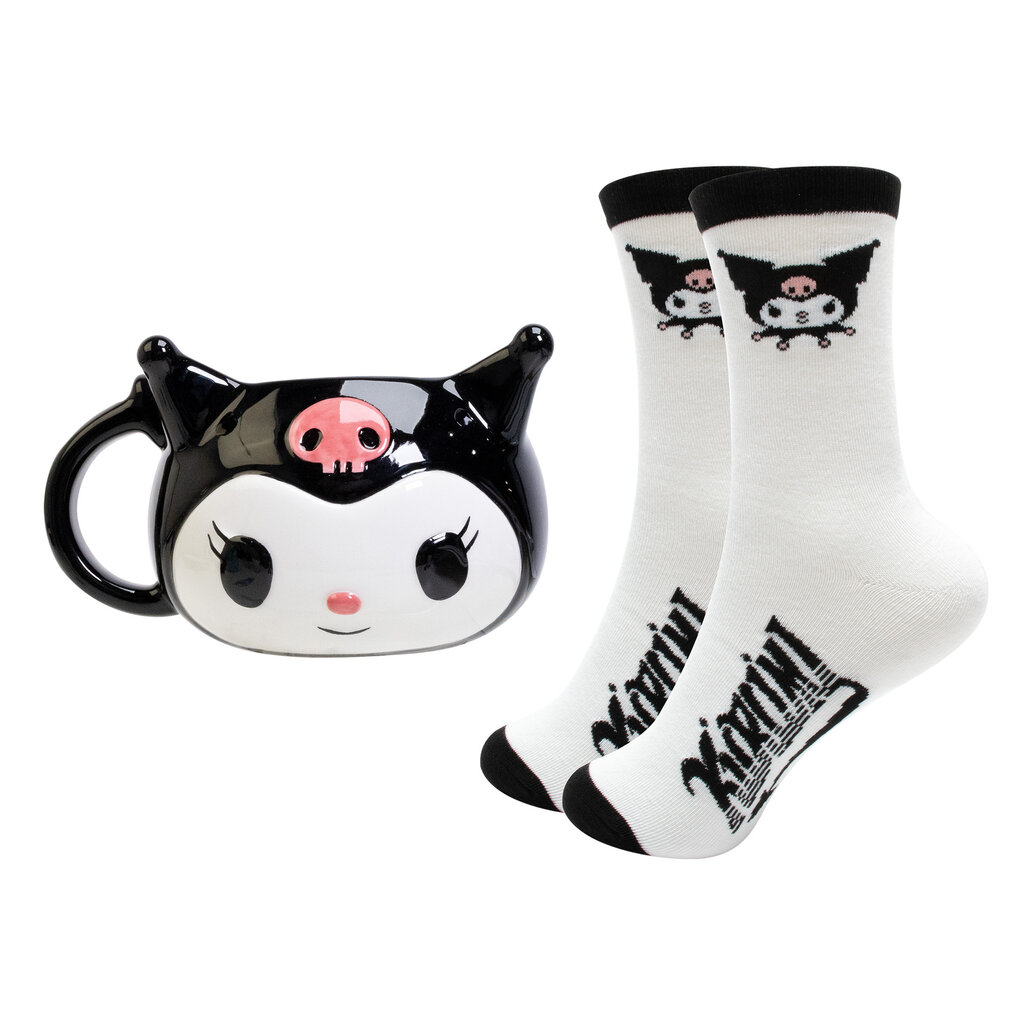 Hello Kitty Kuromi - mug & socks - gift set