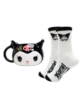 Hello Kitty Kuromi - mug & socks - gift set