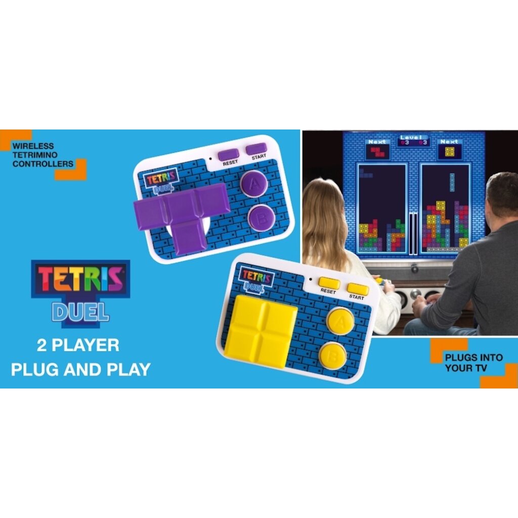 Tetris Tetris Duel - tv plug & play - 2 wireless controllers