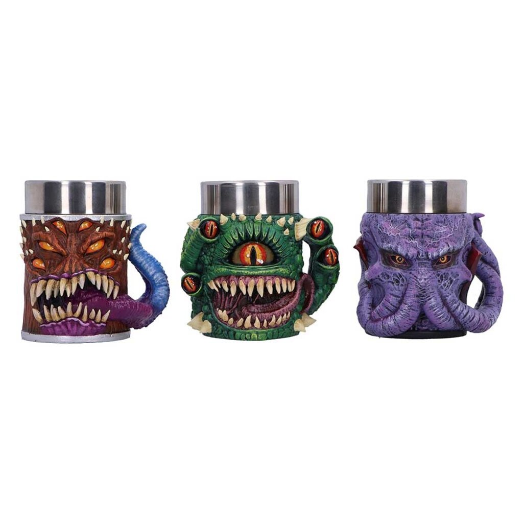 Dungeons & Dragons Dungeons & Dragons - Mini Monster - shot glasses set (Nemesis Now)