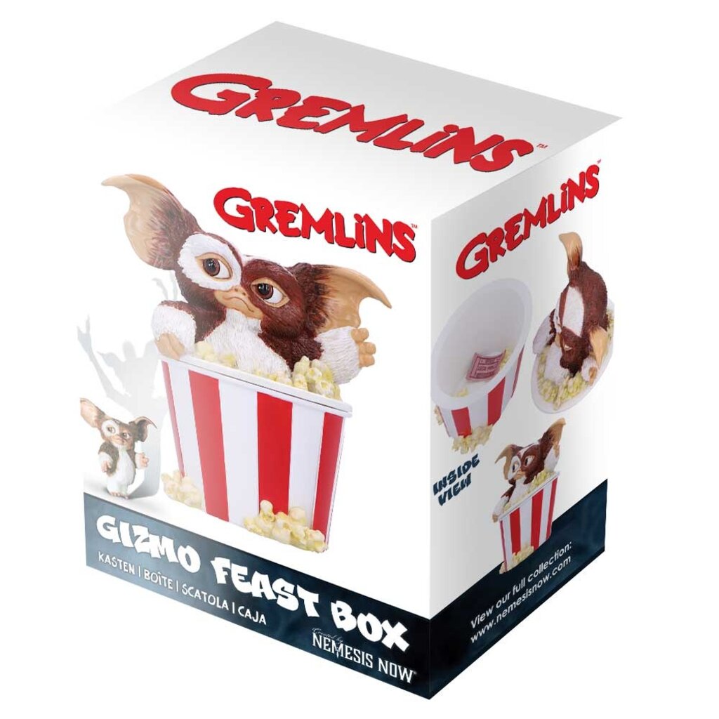 Gremlins Gremlins - Gizmo Popcorn Feast - storage box (Nemesis Now)