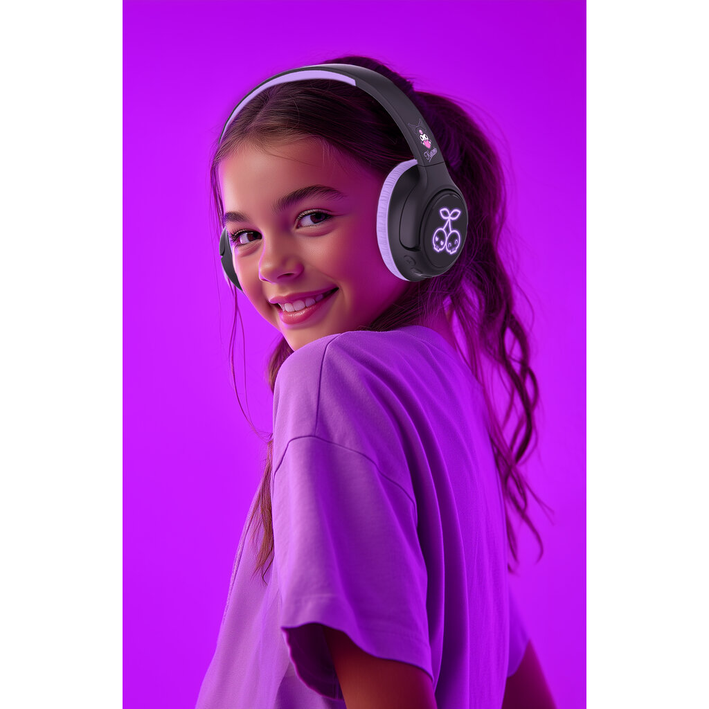 Hello Kitty Kuromi - Led Light Up - bluetooth headphones