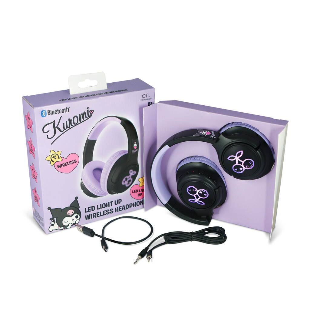Hello Kitty Kuromi - Led Light Up - bluetooth headphones