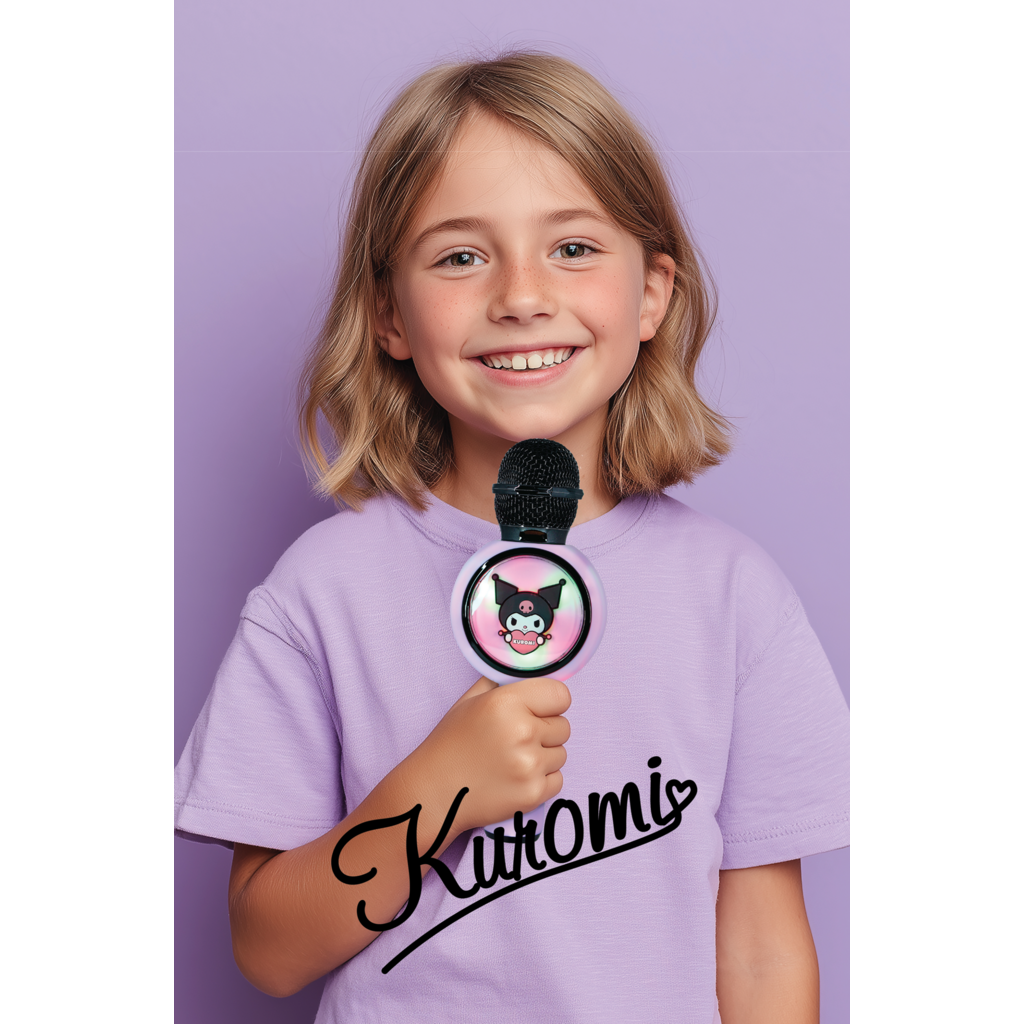 Hello Kitty Kuromi - PopSing LED light - karaoke microphone