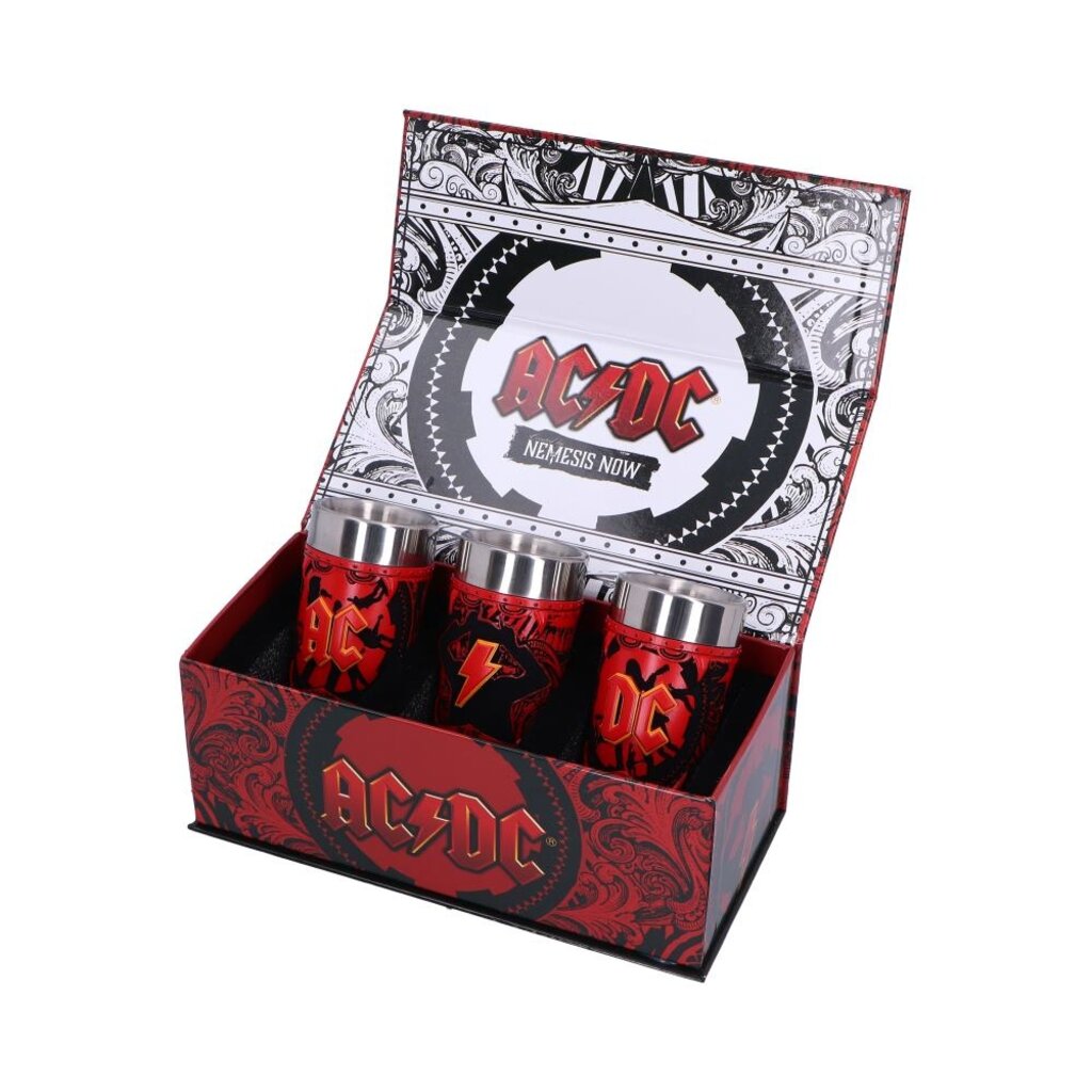 AC/DC AC/DC - Logo - shotglazen set (Nemesis Now)