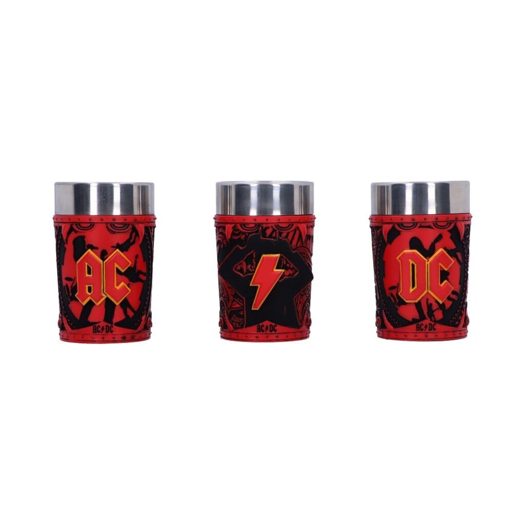 AC/DC AC/DC - Logo - shotglazen set (Nemesis Now)