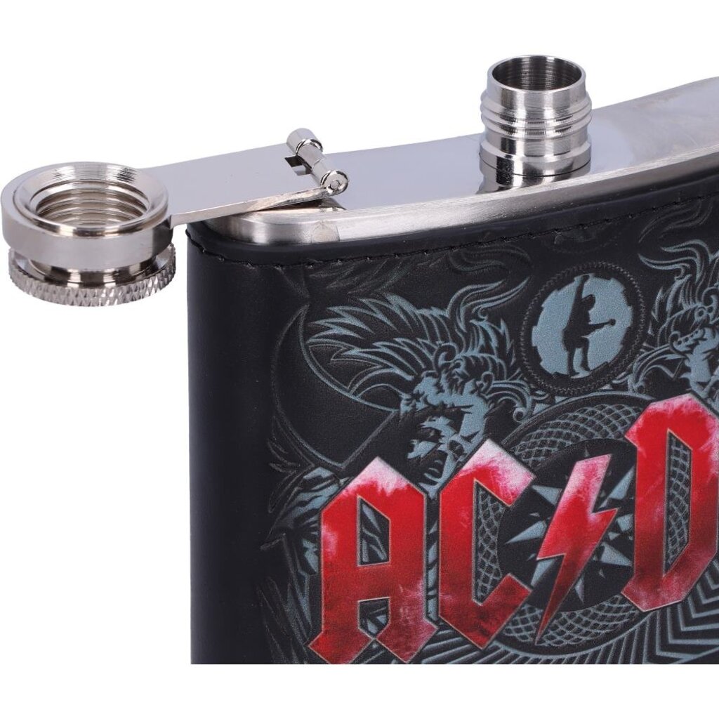 AC/DC AC/DC - Black Ice - hip flask (Nemesis Now)