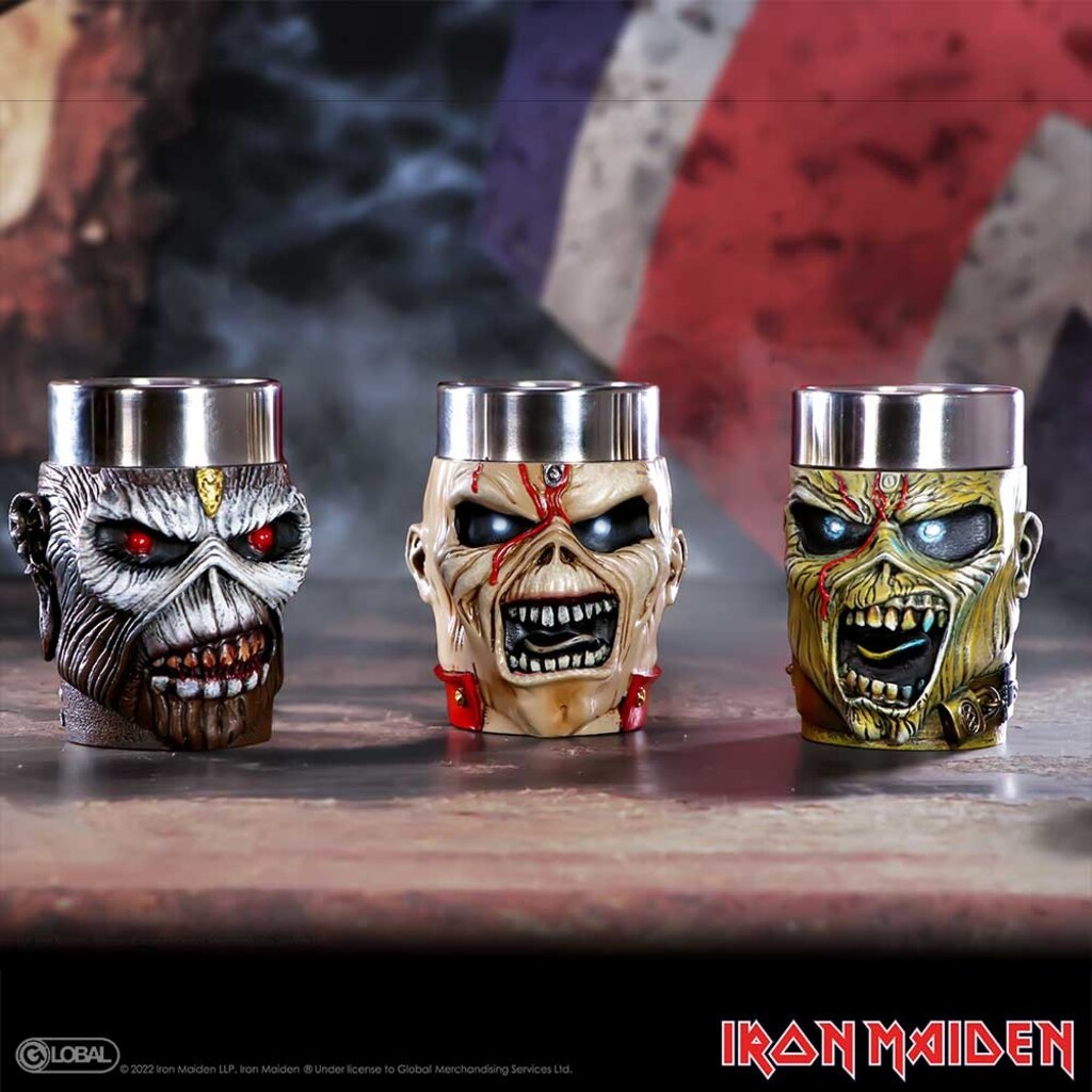 Iron Maiden Iron Maiden - Eddie - shot glasses set (Nemesis Now)