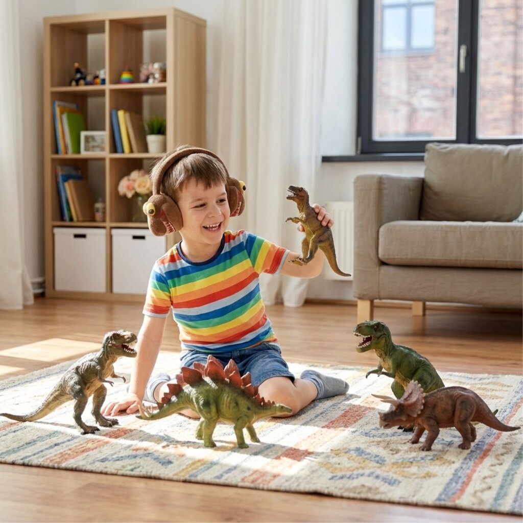 Jurassic World  Jurassic World - plush Dino - bluetooth headphones